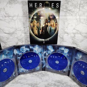 HEROS (Complete Season 2) DVD (4 Disc Set) **GREAT CONDITION**